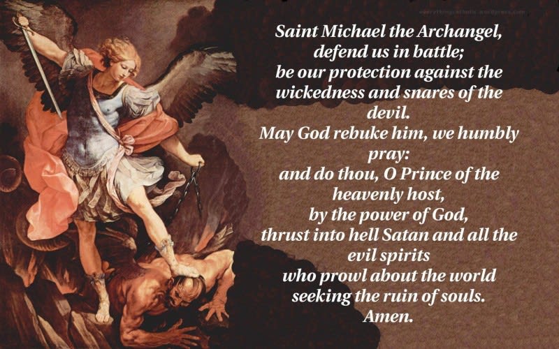 St Michael the Archangel Prayer